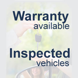Inspected vehicles, warranty available at Auto Mondial 2000 Warranty, Inspection